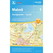 1 Malmö Sverigeserien 1:50 000